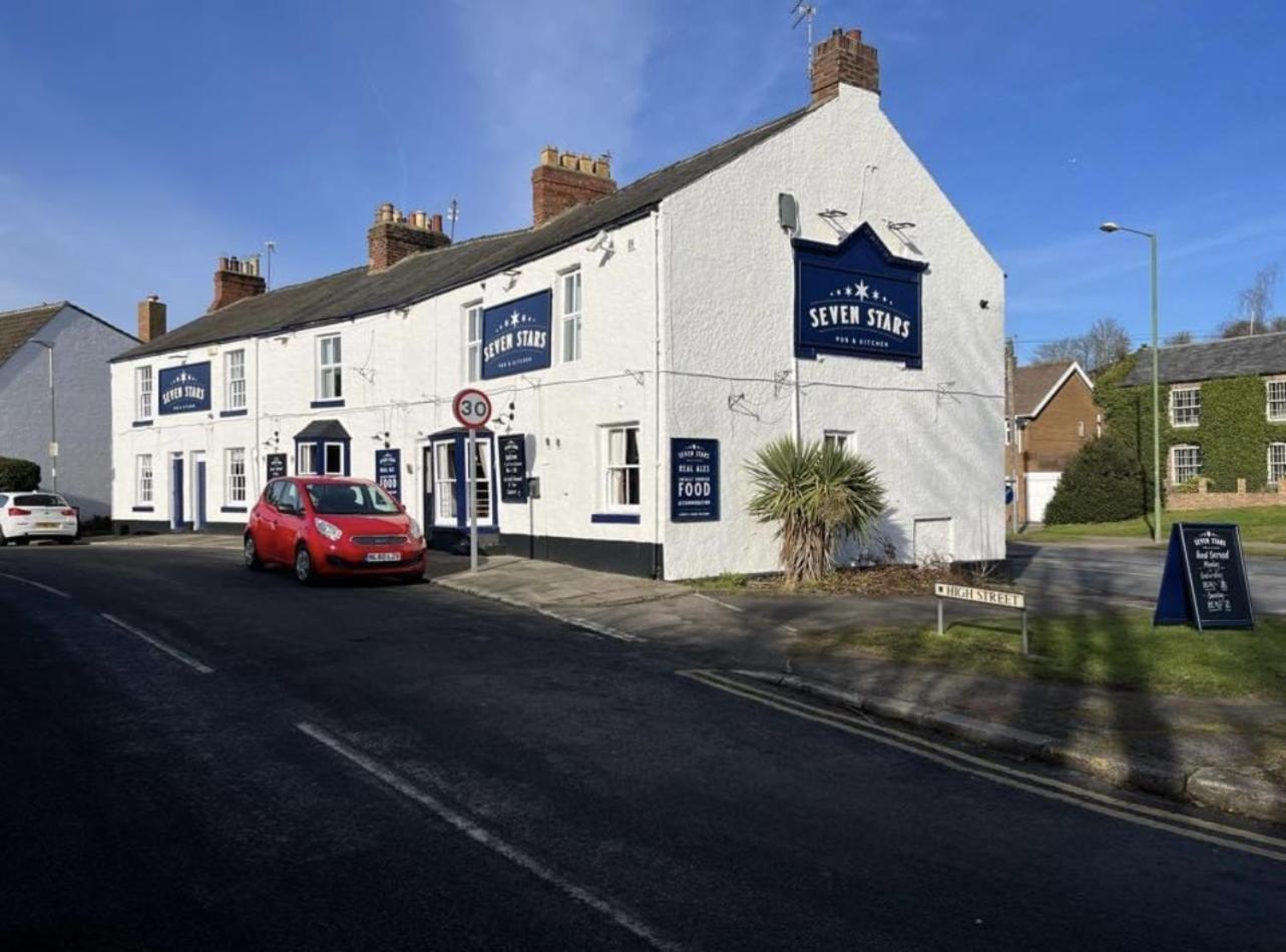 The Seven Stars Hotell Durham Eksteriør bilde